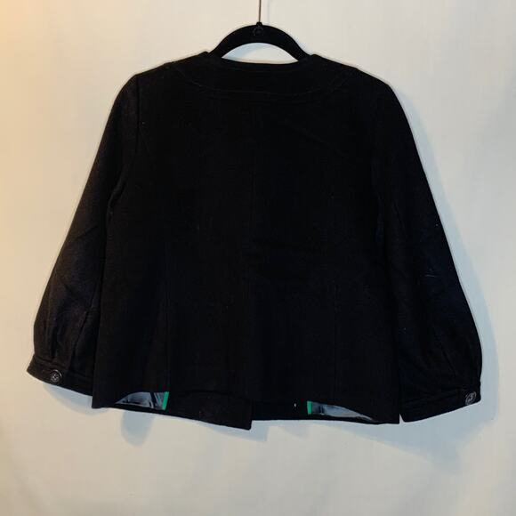 J. Crew Peacoat in Black - Picture 4 of 5